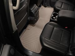 Коврики Weathertech Beige для Infiniti QX56; Nissan Armada (mkI)(1-2 row)(1 fixing hook) 2003-2008 - Фото 3