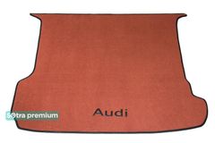 Двошарові килимки Sotra Premium Terracotta для Audi Q7/SQ7 (mkII)(багажник) 2015→ - Фото 1