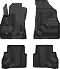 Гумові килимки Frogum №77 для Fiat Doblo (mkII)(1-2 ряд) 2010-2022; Opel Combo (mkIV)(D)(1-2 ряд) 2011-2017