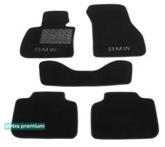 Двухслойные коврики Sotra Premium Black для BMW X1 (F48) 2015-2022 / X2 (F39) 2017→