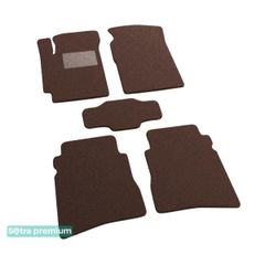 Двошарові килимки Sotra Premium Chocolate для Jac J5 (mkI) 2011-2017