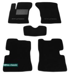 Двухслойные коврики Sotra Classic Black для Hyundai Getz (mkI) 2002-2005