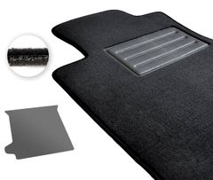 Двошарові килимки Optimal для Nissan Pathfinder (mkIII)(R51)(сложенный 3й ряд)(багажник) 2005-2010