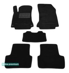 Двухслойные коврики Sotra Premium Black для Mercedes-Benz GLA-Class (X156) 2013-2020