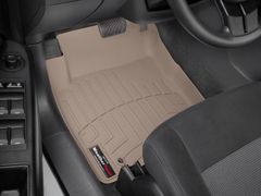 Коврики WeatherTech Beige для Jeep Patriot (mkI)(1 row)(3 hooks) 2017-2017 - Фото 2