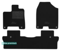 Двошарові килимки Sotra Premium Black для Honda Ridgeline (mkII) 2017→ - Фото 1