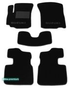 Двухслойные коврики Sotra Premium Black для Suzuki SX4 (mkI) 2006-2014 - Фото 1