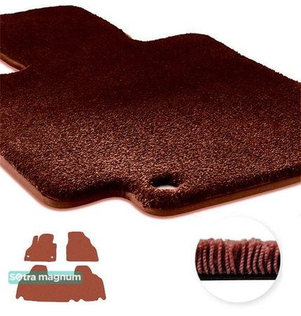 Двошарові килимки Sotra Magnum Red для Mercedes-Benz Citan (W415) 2012-2021 - Фото 1