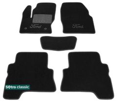 Двошарові килимки Sotra Classic Black для Ford Kuga (mkII) 2012-2016