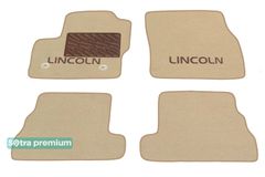 Двошарові килимки Sotra Premium Beige для Lincoln MKC (mkI) 2014-2019