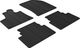 Резиновые коврики Gledring для Citroen C5 Aircross (mkI) 2018→