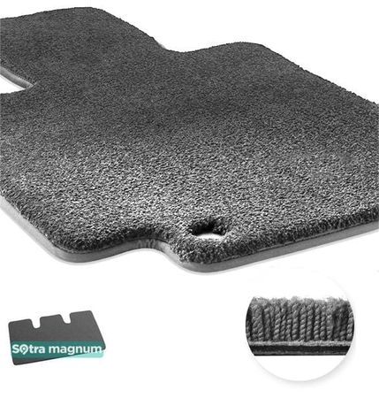Двошарові килимки Sotra Magnum Grey для Toyota Fortuner (mkI)(3 ряд) 2005-2015 - Фото 1