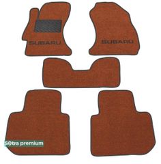 Двошарові килимки Sotra Premium Terracotta для Subaru XV (mkI) 2011-2017 / Levorg (mkI) 2014-2020