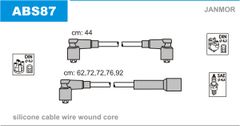 Провода зажигания JanMor ABS87 для Audi 80 1.9 (WN) / 2.0 (JS) / 100 1.9 (WH) / Coupe 1.9 (WN)