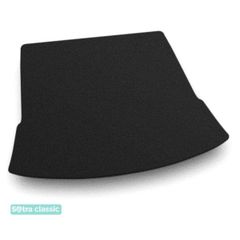 Двошарові килимки Sotra Classic Black для Mazda 5 / Premacy (mkII)(складений 3 ряд)(багажник) 2004-2010