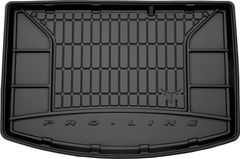 Гумовий килимок у багажник Frogum Pro-Line для Toyota Yaris (mkIII) 2010-2020 (нижній рівень)(багажний)