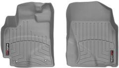 Коврики Weathertech Grey для Toyota Corolla (US)(E140) / Matrix (mkII); Pontiac Vibe (mkII)(2WD)(with heating vens under front seats)(1 row) 2009-2014 automatic - Фото 1