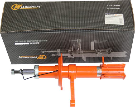 Стійка амортизаторна передня (права) Weber SA2108FGRK для ВАЗ 2108-2109 [2108-2905002-03] - Фото 1