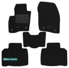Двухслойные коврики Sotra Classic Black для Ford Edge (mkII) 2014-2021 (EU)