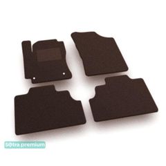 Двошарові килимки Sotra Premium Chocolate для Geely CК (mkII) 2008-2016