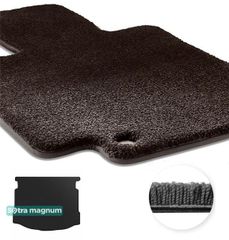 Двошарові килимки Sotra Magnum Black для Nissan Qashqai (mkI)(з докаткою)(багажник) 2007-2013