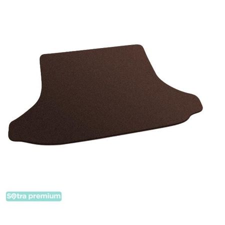 Двошарові килимки Sotra Premium Chocolate для Chery Tiggo (mkI)(багажник) 2005-2011 - Фото 1