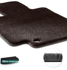 Двошарові килимки Sotra Magnum Black для Mercedes-Benz R-Class (V251)(long)(розкладений 3 ряд)(багажник) 2006-2012