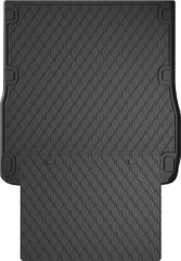 Резиновые коврики в багажник Gledring для Audi A6/S6/RS6 (mkIII)(C6)(универсал) 2004-2011 (багажник с защитой)