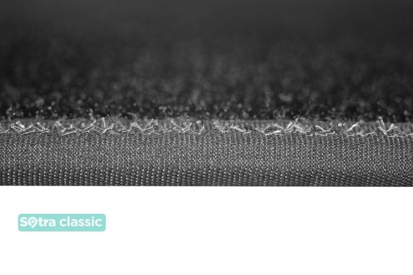 Двухслойные коврики Sotra Classic Grey для Mitsubishi Grandis (mkI)(7 мест)(2-3 ряд) 2003-2011 - Фото 3