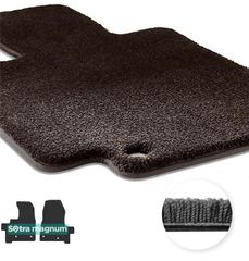 Двошарові килимки Sotra Magnum Black для Ford Transit Custom (mkI)(вантажний або комбі)(1 ряд) 2018→ АКПП
