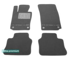 Двошарові килимки Sotra Premium Grey для Porsche Panamera (mkI) 2009-2016