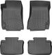 Коврики Weathertech Black для Cadillac CTS (sedan & wagon)(mkII)(RWD)(1 big fixing) 2008-2014 automatic