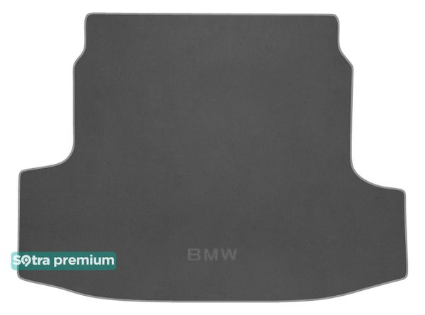 Двошарові килимки Sotra Premium Grey для BMW 3-series (G21; G81)(універсал)(багажник) 2018→ - Фото 1