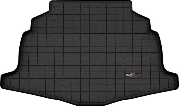 Коврик Weathertech Black для Toyota Corolla (mkXII)(hatch)(enchanced cargo space)(trunk) 2018-> - Фото 1