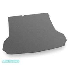 Двошарові килимки Sotra Premium Grey для Audi Q4 e-tron (mkI)(не Sportback)(нижній рівень)(багажник) 2021→