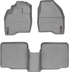 Коврики Weathertech Grey для Ford Explorer (mkV)(1-2 row)(2 row bench seats or bucket without console) 2015-2016