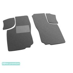 Двошарові килимки Sotra Premium Grey для Opel Combo B (mkII)(1 ряд) 1994-2001