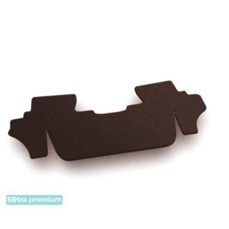 Двошарові килимки Sotra Premium Chocolate для Ford Explorer (mkV); Lincoln MKT (mkI)(3 ряд) 2011-2019 - Фото 1
