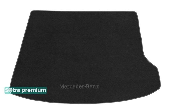 Двошарові килимки Sotra Premium Graphite для Mercedes-Benz R-Class (W251)(багажник) 2006-2012 - Фото 1