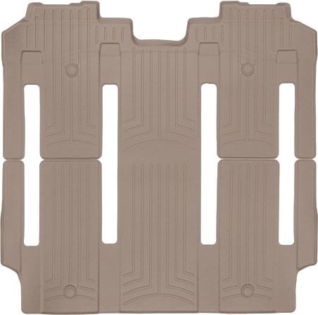 Коврики Weathertech Beige для Toyota Sienna (mkIV)(7 seats)(2-3 row) 2020-> - Фото 1