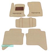 Двошарові килимки Sotra Premium Beige для Toyota Hilux (mkVIII) 2015→ - Фото 1