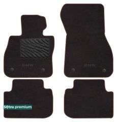 Двошарові килимки Sotra Premium Chocolate для BMW 2-series (F44)(гран купе) 2020→