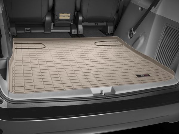 Коврик Weathertech Beige для Toyota Sienna (mkIII)(trunk behind 2 rows) 2010-2020 - Фото 2