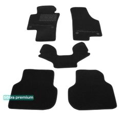 Двошарові килимки Sotra Premium Black для Volkswagen Jetta (mkVI)(A6) 2010-2018 (USA)