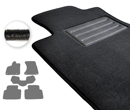 Двошарові килимки Optimal для Porsche Macan (mkI) 2014-2024 - Фото 1