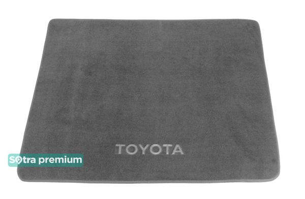 Двошарові килимки Sotra Premium Grey для Toyota FJ Cruiser (mkI)(багажник) 2006-2014 - Фото 1
