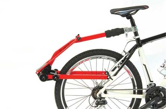Пристрій для буксирування дитячого велосипеда у зборі Peruzzo 300R Trail Angel (Red) - Фото 4