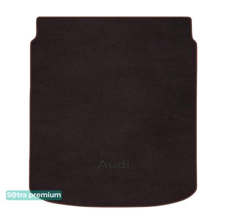 Двошарові килимки Sotra Premium Chocolate для Audi A6/S6 (mkV)(C8)(седан)(багажник) 2018→ - Фото 1