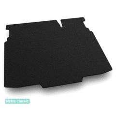 Двошарові килимки Sotra Classic Black для Opel Crossland (mkI)(нижній рівень)(багажник) 2017→