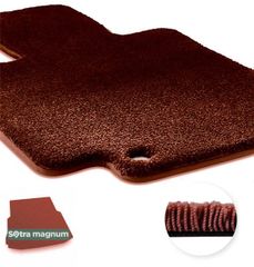 Двошарові килимки Sotra Magnum Red для Ford Explorer (mkV)(складений 3 ряд)(багажник) 2010-2019